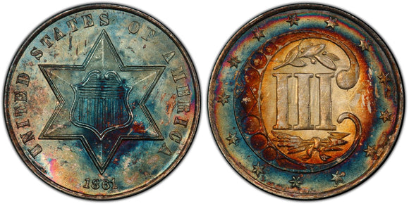 Three Cent Silver (1851-1873)
