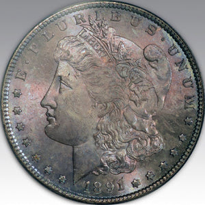 1891-S $1 MS 66
