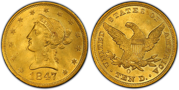 $10 Liberty (1838-1907)