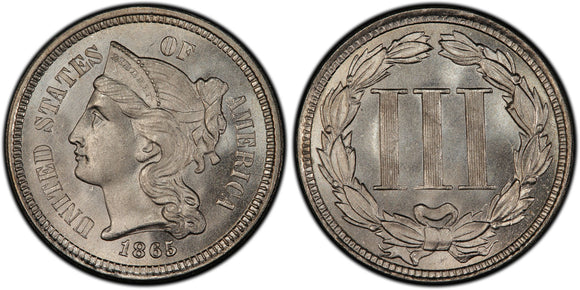 Three Cent Nickels (1865-1889)