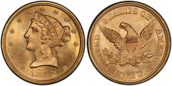 $5 Liberty (1839-1908)