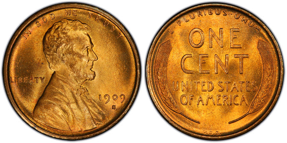 Lincoln Cent (Wheat Reverse) (1909-1958)