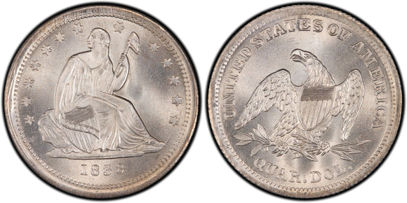 Liberty Seated Quarters (1838-1891)