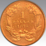 1873 G$1 Closed 3 PR 65