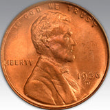 1936-D 1C, RD MS 67 RD
