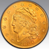 1820 $5 Square Base 2 MS 65