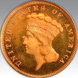 1878 $3, DC PR 66 DC