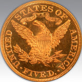 1901 $5, DC PR 66 DC