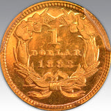 1883 G$1, CA PR 67 CA