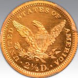 1875 $2.50, DC PR 65+ DC
