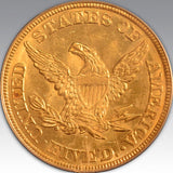 1846 $5 Large Date MS 63