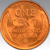 1942-S 1C, RD MS 67+ RD