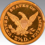 1891 $2.50, DC PR 66 DC