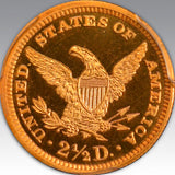 1891 $2.50, DC PR 66 DC