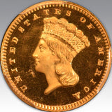 1879 G$1, DC PR 67 DC
