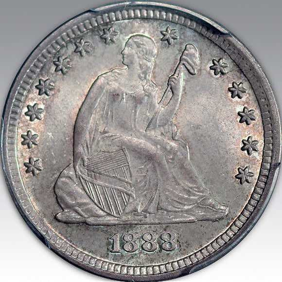 1888-S 25C MS 66