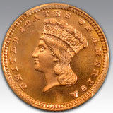 1883 G$1 MS 68