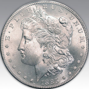 1885-S $1 MS 65