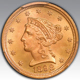 1898 $2.50 MS 67