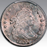 1805 10C 4 Berries MS 66+