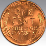 1955-S 1C, RD MS 66 RD