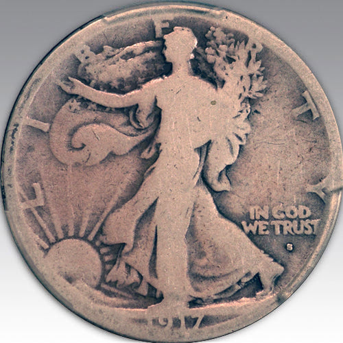 1917-S 50C Obverse G 04