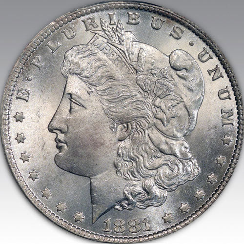 1881-O $1 MS 65+