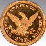 1896 $2.50, DC PR 66+ DC