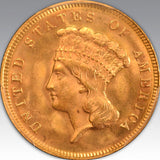 1878 $3 MS 65