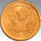 1905 $2.50 MS 67